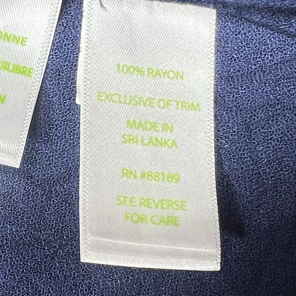 Lilly Pulitzer Jane Shift Dress 10 True Navy Gold Zipper Sleeveless Embroidered - Picture 10 of 12